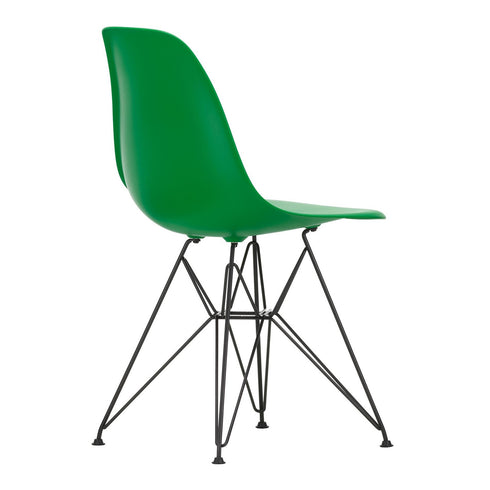 Cadeira Eames DSR em Plástico / Base Preta